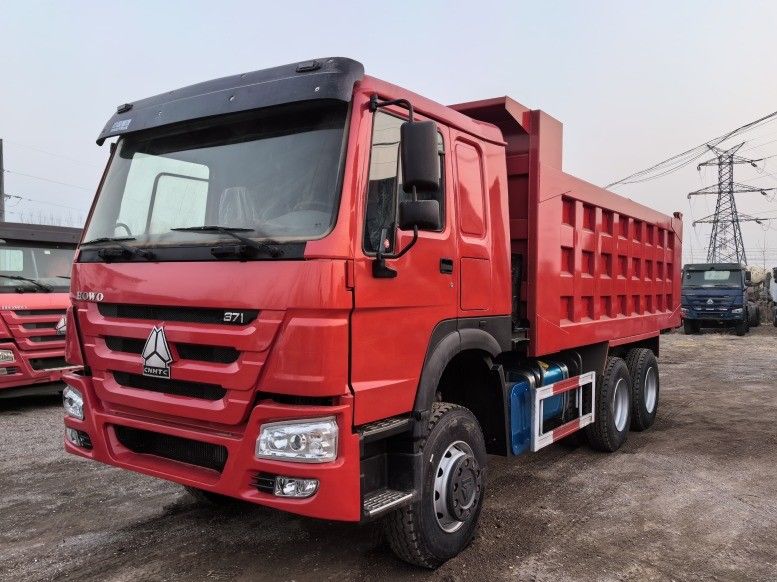 Gebruikte HOWO 6*4 Dump Truck 371HP voor de bouw Mijn Zware Truck 6X4 Tipper Truck