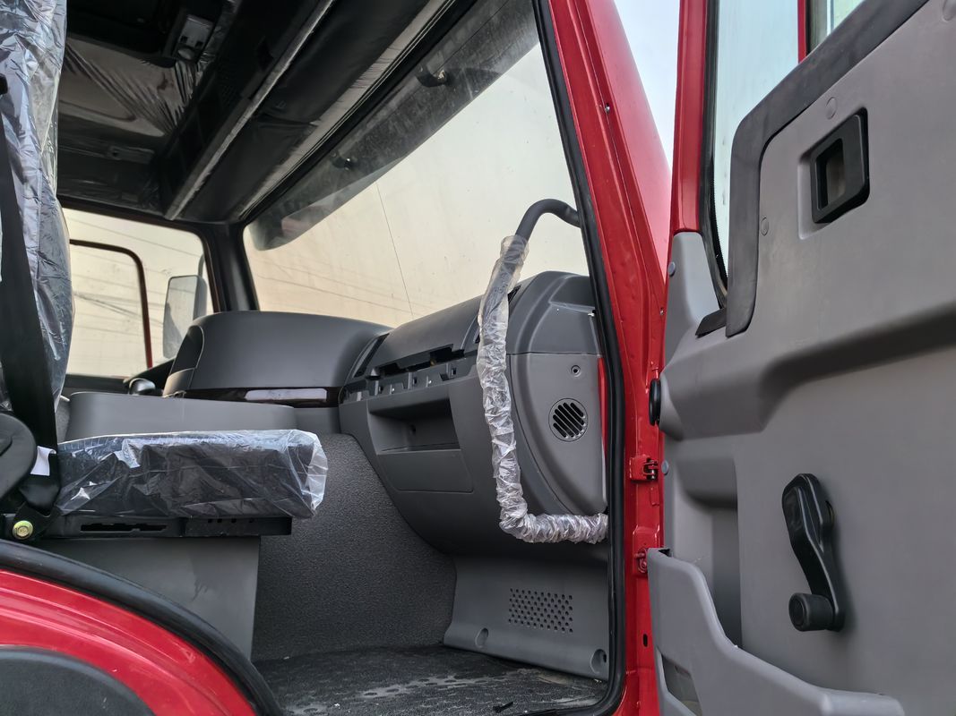 Brandstof 371 pk Gebruikte dumpertrucks 25 ton Sinotruk HOWO 6*4 Tipper Truck voor de bouwmijn