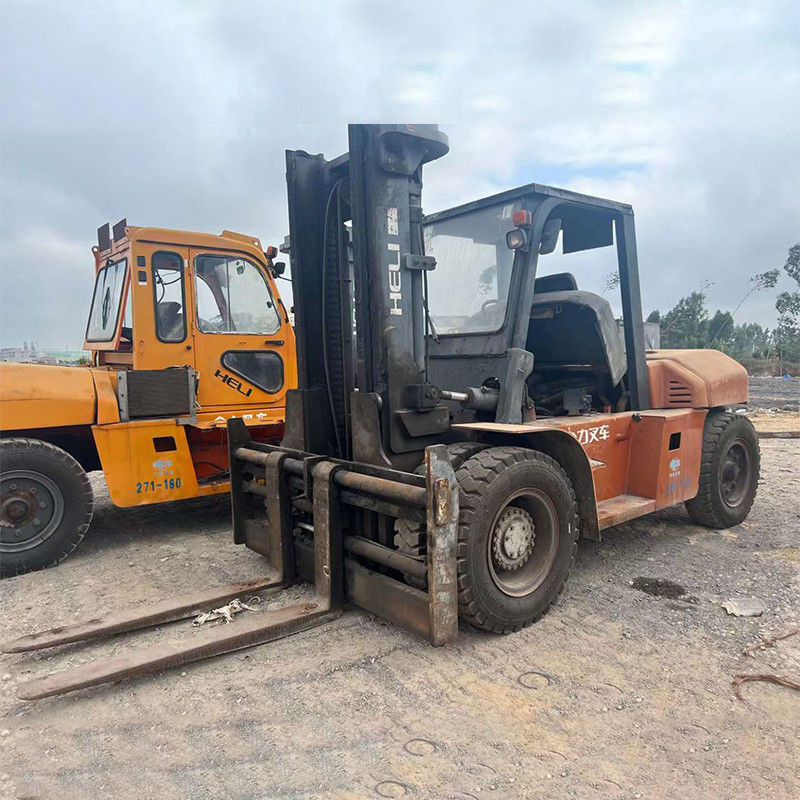 HELI 10 ton diesel vorkheftruck met handmatige transmissie voor materiaalverwerking