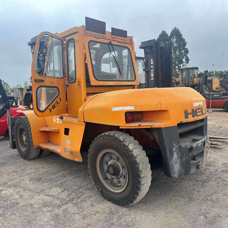 HELI 10 ton diesel vorkheftruck met handmatige transmissie voor materiaalverwerking