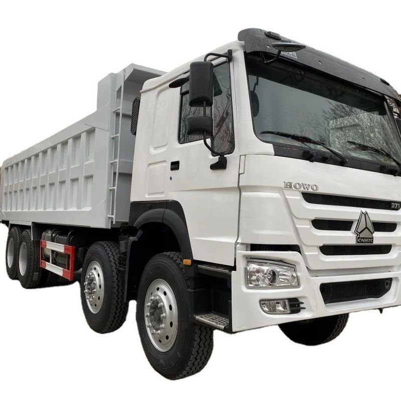 Gebruikte tippertruck 371HP 8*4 voor de bouw mijn 35tons dumptruck WEICHAI motor