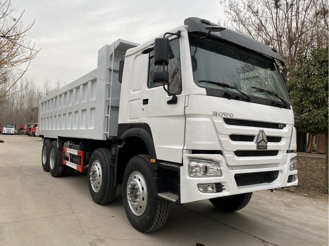 Gebruikte tippertruck 371HP 8*4 voor de bouw mijn 35tons dumptruck WEICHAI motor