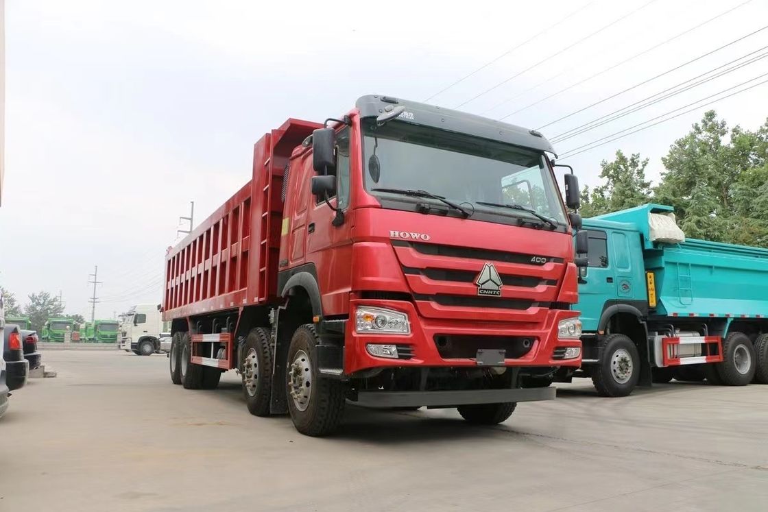 35 ton 371 pk Sinotruk HOWO Gebruikte dumpertrucks 8*4 Tipper Truck voor de bouw mijn