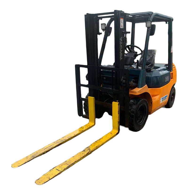 Goede staat 3ton TOYOTA originele Japanse tweedehands vorklift en weinig werktijden