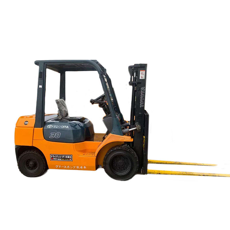 Goede staat 3ton TOYOTA originele Japanse tweedehands vorklift en weinig werktijden