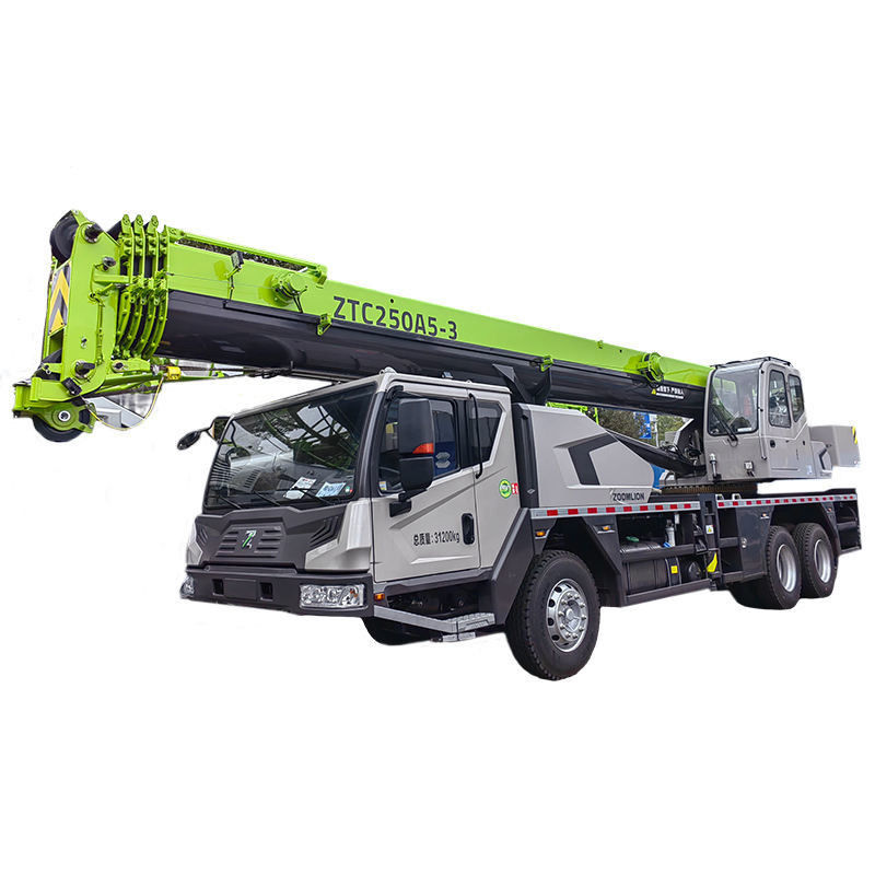Max. Lifthoogte van 39m 25 Ton Gebruikte Zoomlion Truck Crane ZTC250A voor zware werkzaamheden