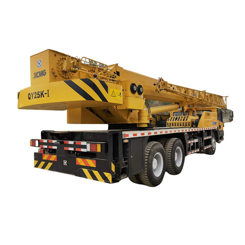 Mobiele vrachtwagenkraan 10% korting op 50 ton 25K5 gebruikte vrachtwagenkraan met WEICHAI motor