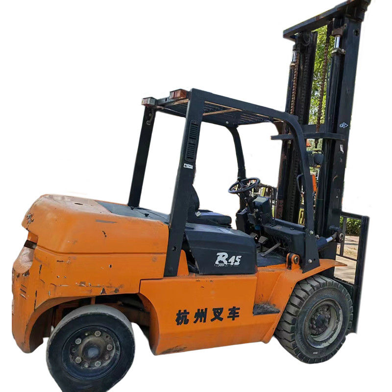 4.5ton tweedehands gebruikte vorklift met originele kleur en 1355 mm breedte