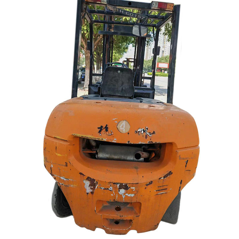 4.5ton tweedehands gebruikte vorklift met originele kleur en 1355 mm breedte