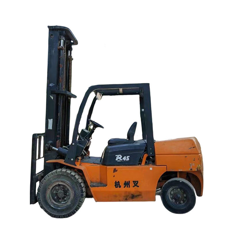 4.5ton tweedehands gebruikte vorklift met originele kleur en 1355 mm breedte