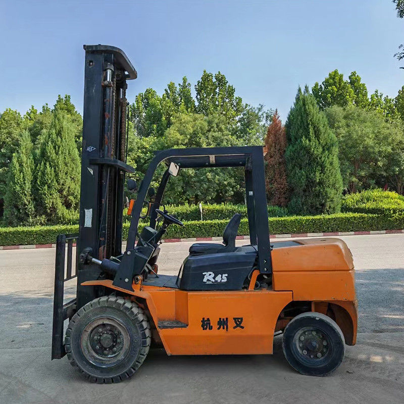 4.5ton tweedehands gebruikte vorklift met originele kleur en 1355 mm breedte
