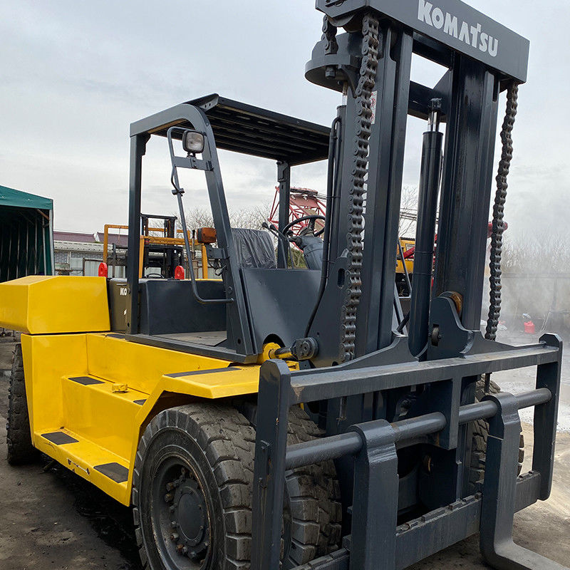 16 ton Komatsu tweedehands gebruikte vorklift Werktijden 2001-4000 Vooroverhang 479mm