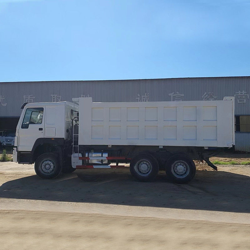 ABS en motorcapaciteit 8L Volledig gerenoveerde 371 pk HOWO dumptruck voor transport