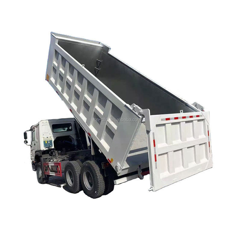 Gebruikte HOWO 6x4 dumptruck met achterste schakeling nummer 2 en automatische airconditioner