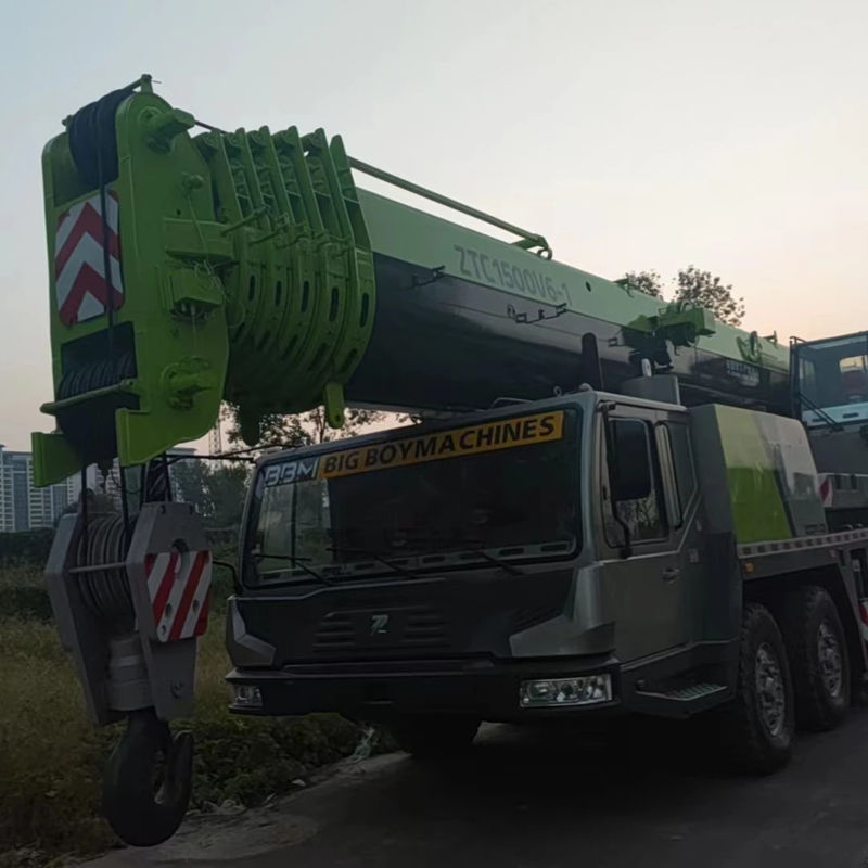 150T telescopische kraanhef Zoomlion kraan vrachtwagen met max. hefvermogen van 39,5 M