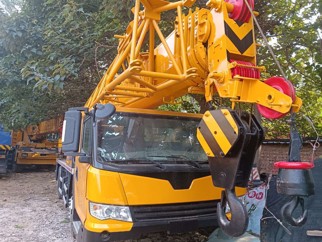 QY25 25 ton telescopische mobiele kraan met transport L*W*H 12300*2500*3350mm