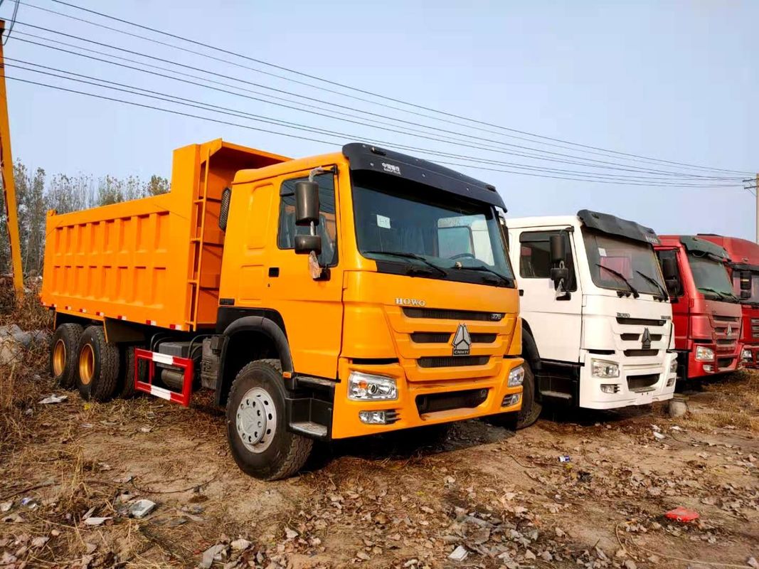 160 pk 6x4 Howo Truck gebruikt Tipper HOWo Tipping Dumper Truck tweedehands Dump Trucks