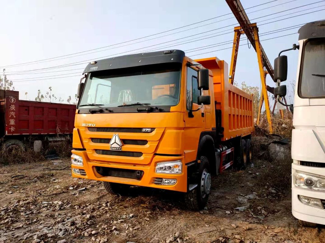 160 pk 6x4 Howo Truck gebruikt Tipper HOWo Tipping Dumper Truck tweedehands Dump Trucks