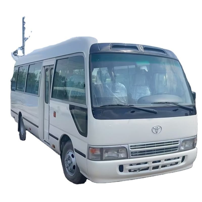 7m 30 zitplaatsen Toyo Ta Coaster Bus Motor Capaciteit 4L Algemene afmetingen mm 7725x2000x2600