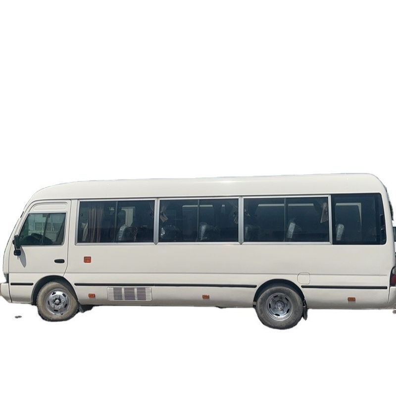 23-30 zitplaatsen Gebruikte Toyota Coaster Bus met dieselmotor tegen betaalbare prijzen en zitplaatsen