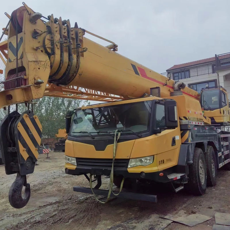 Draagkraan met hefvermogen van 80 ton Teleskopkraan voor gebruikte machines en vrachtwagens