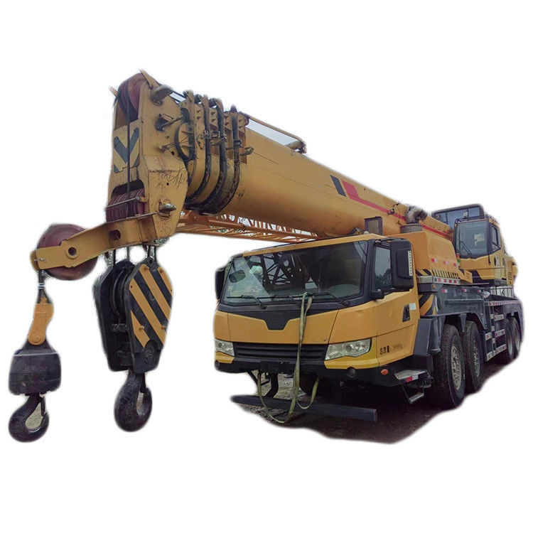 Buitenbouwgoederen opheffen met YUCHAI-motor 80 ton telescopische kraan