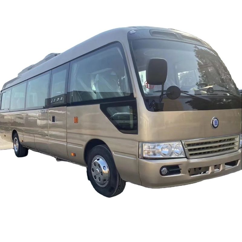 30 zitplaatsen 4 * 2 Toyota Coaster Bus G.V.W 7400kg gebruikt voor uw passagiersvervoer