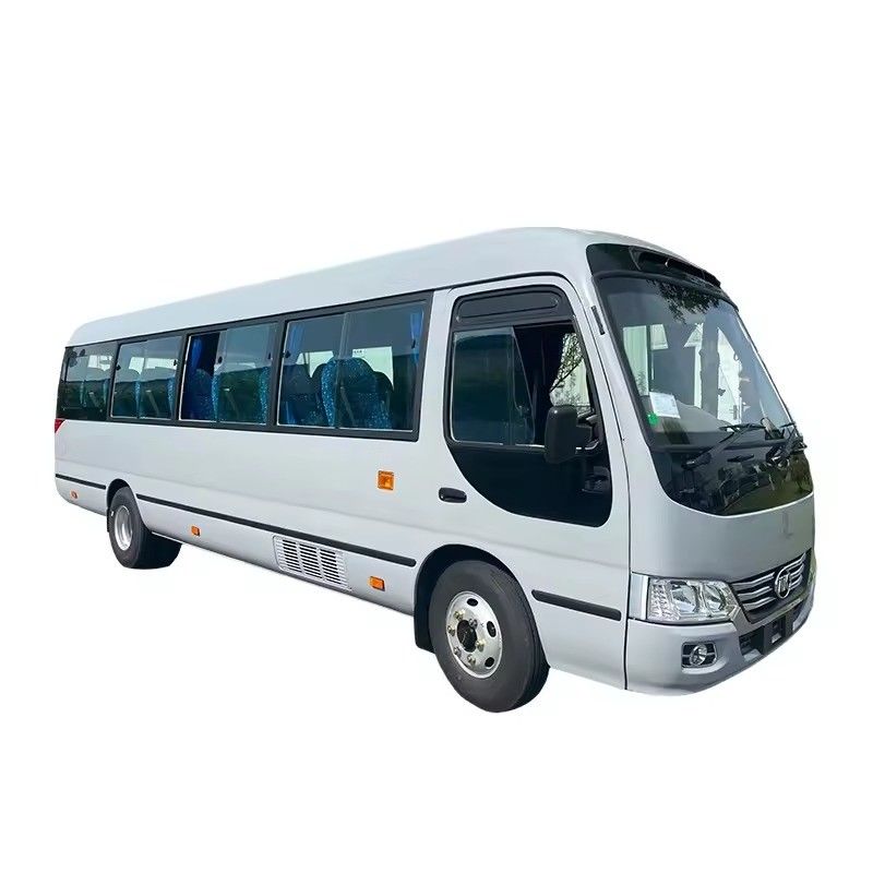 Tweede na Toyota Hand Luxury Coaster City Bus met Cummins motor en 4L motorcapaciteit