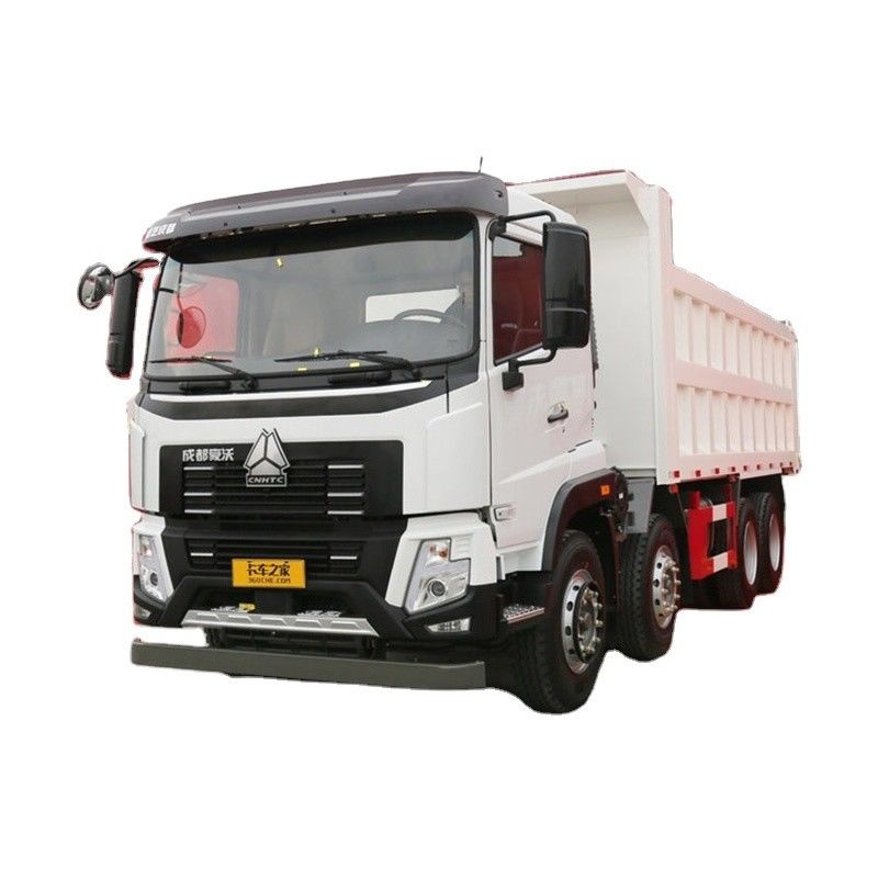 31 ton Laadcapaciteit 8X4 HOWO Dump Truck 460 pk Tweedehands met 2 achterste schakelenummer