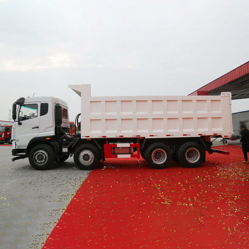 31 ton Laadcapaciteit 8X4 HOWO Dump Truck 460 pk Tweedehands met 2 achterste schakelenummer