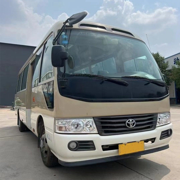Euro 3 emissie standaard Diesel Fuel Toyota Coaster Bus met gebruikte 30 zitplaatsen 25 zitplaatsen