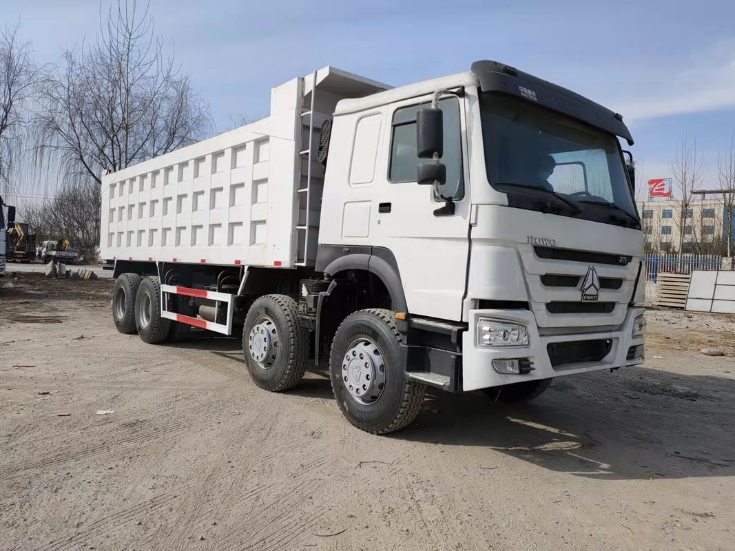 LHD SINO Gebruikt HOWO 8*4 Zware dumper truck tipper truck dumper met 11-20T capaciteit