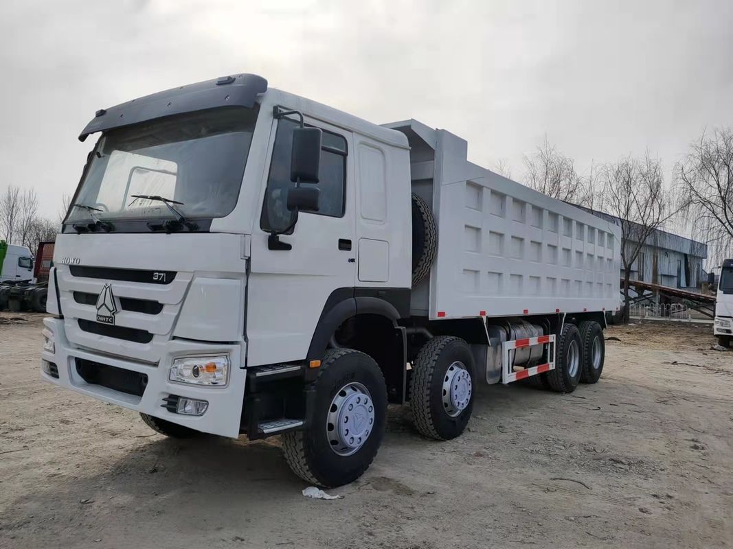 LHD SINO Gebruikt HOWO 8*4 Zware dumper truck tipper truck dumper met 11-20T capaciteit
