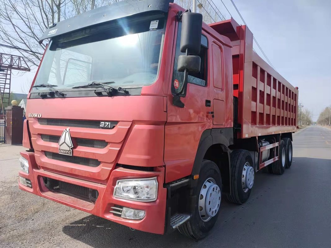 SINO 8*4 Zware dumptruck tipper truck LHD capaciteit belasting 11 20T motorcapaciteit 8L