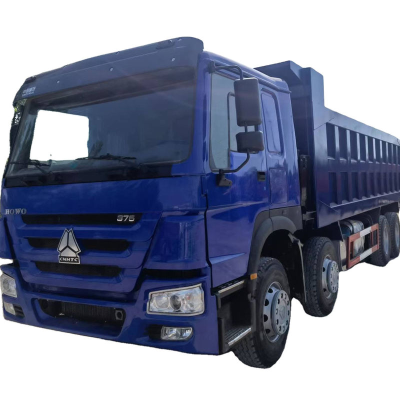 16 Wheeler HOWO 8X4 Heavy-duty gebruikte dumptruck met een tank van 300-400 liter