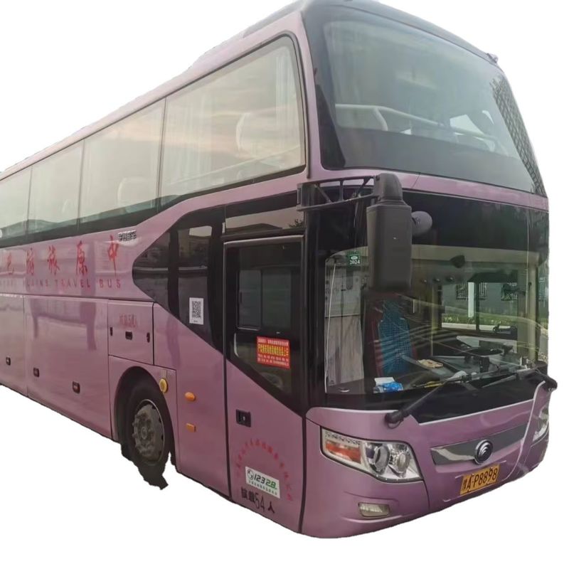 11m gebruikte bus met twee verdiepingen met airconditioning en betaalbare snelheid van maximaal 71 tot 90 km/u