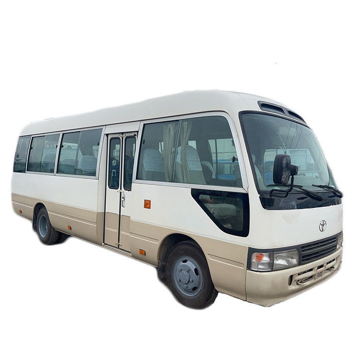 2022 Toyota Coaster Bus 30 zitplaatsen met linksaandrijving en dieselbrandstoftype
