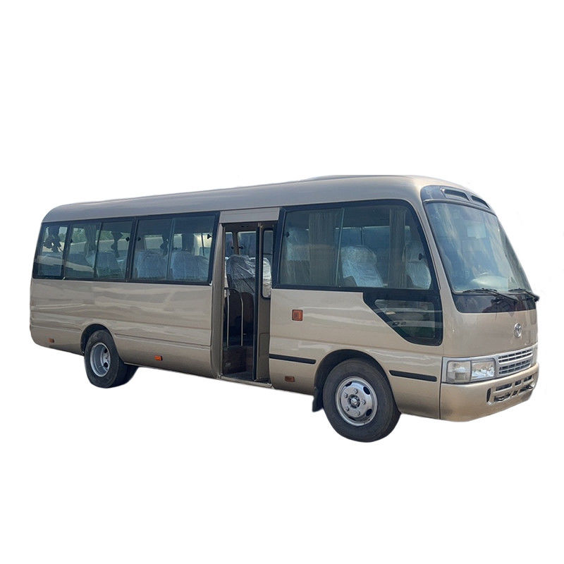 Japan Toyo Coaster 30 zitplaatsen schoolbus met dieselmotor en maximale snelheid van 100 km/u