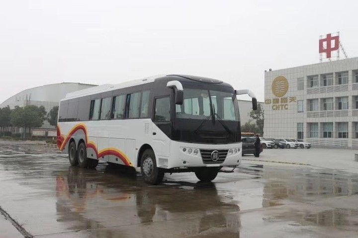 Handgeschakelde transmissie 54 1 zitplaatsen rechtsrijden CHTC Passagiersbus met Weichai motor