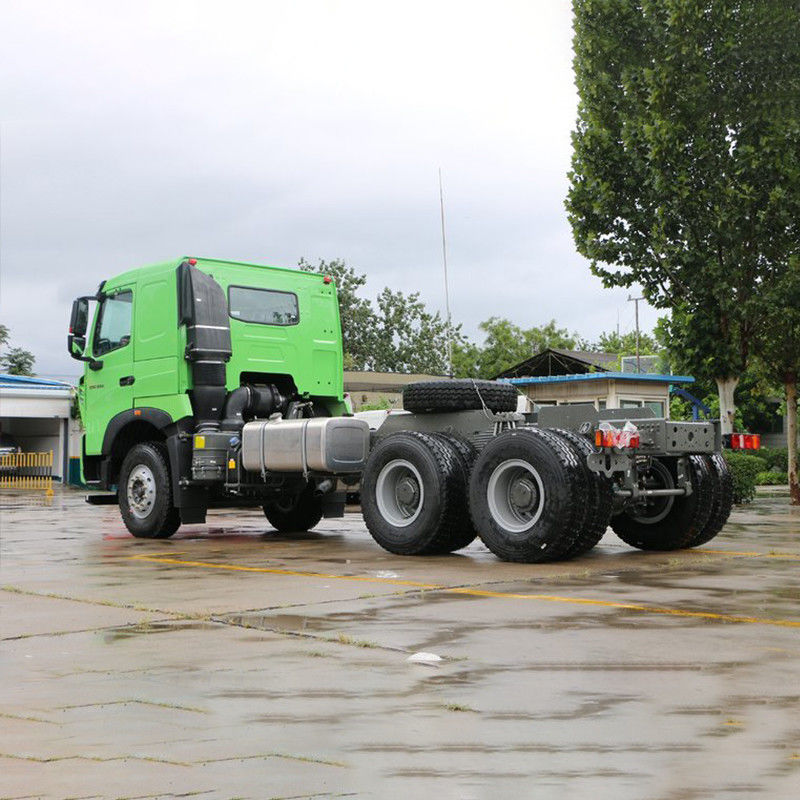 400 pk 6X4 5,8 m HOWO Gebruikte dumpper-truck met en 5,3-6,2 m vrachttanklengte