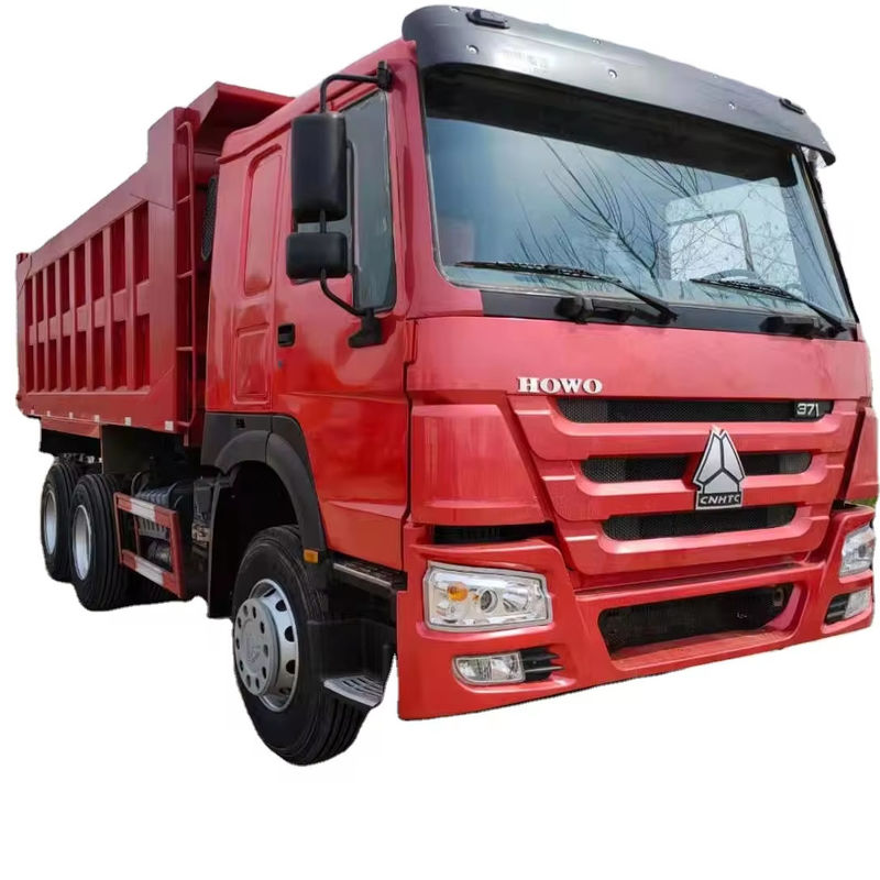LHD SINO TRUCK HOWO 371HP 6*4 Zware dump-kippertruck met handmatige airconditioning