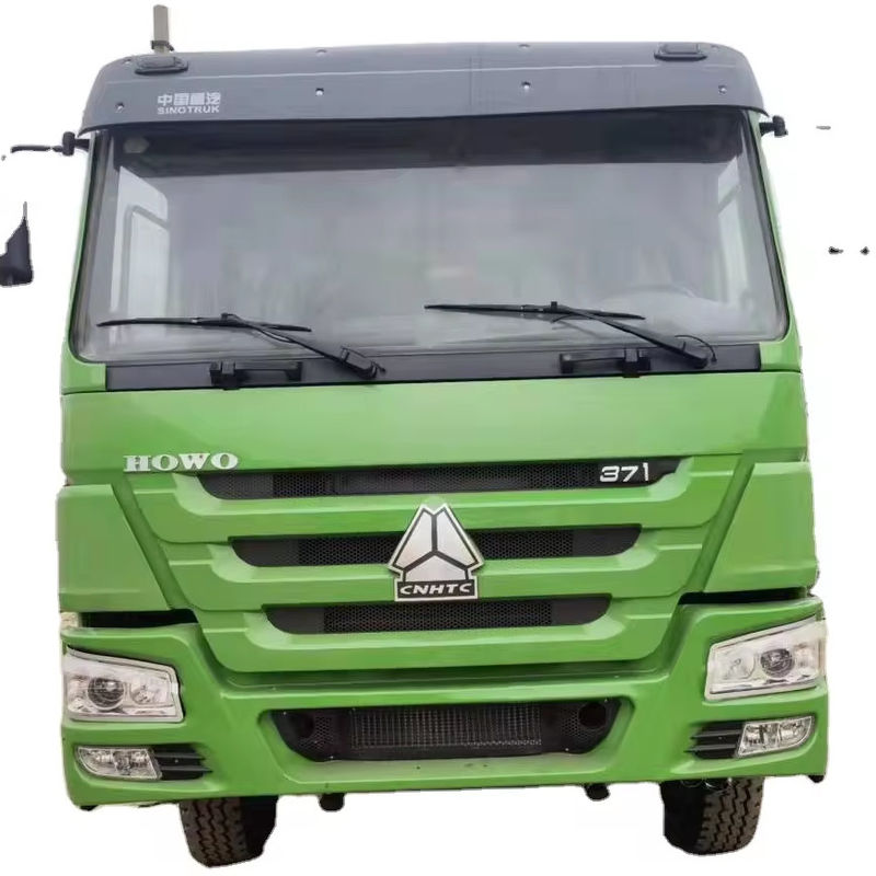 LHD SINO TRUCK HOWO 371HP 6x4 Gebruikte zware dump-tipper truck voor 2 passagiers
