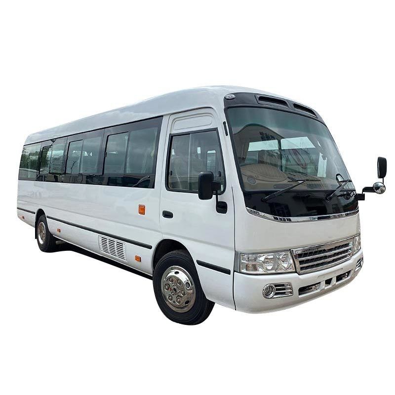 Gebruikte handleiding Rhd Toyo ta Coaster Bus met Turbo Charger motor en prestaties