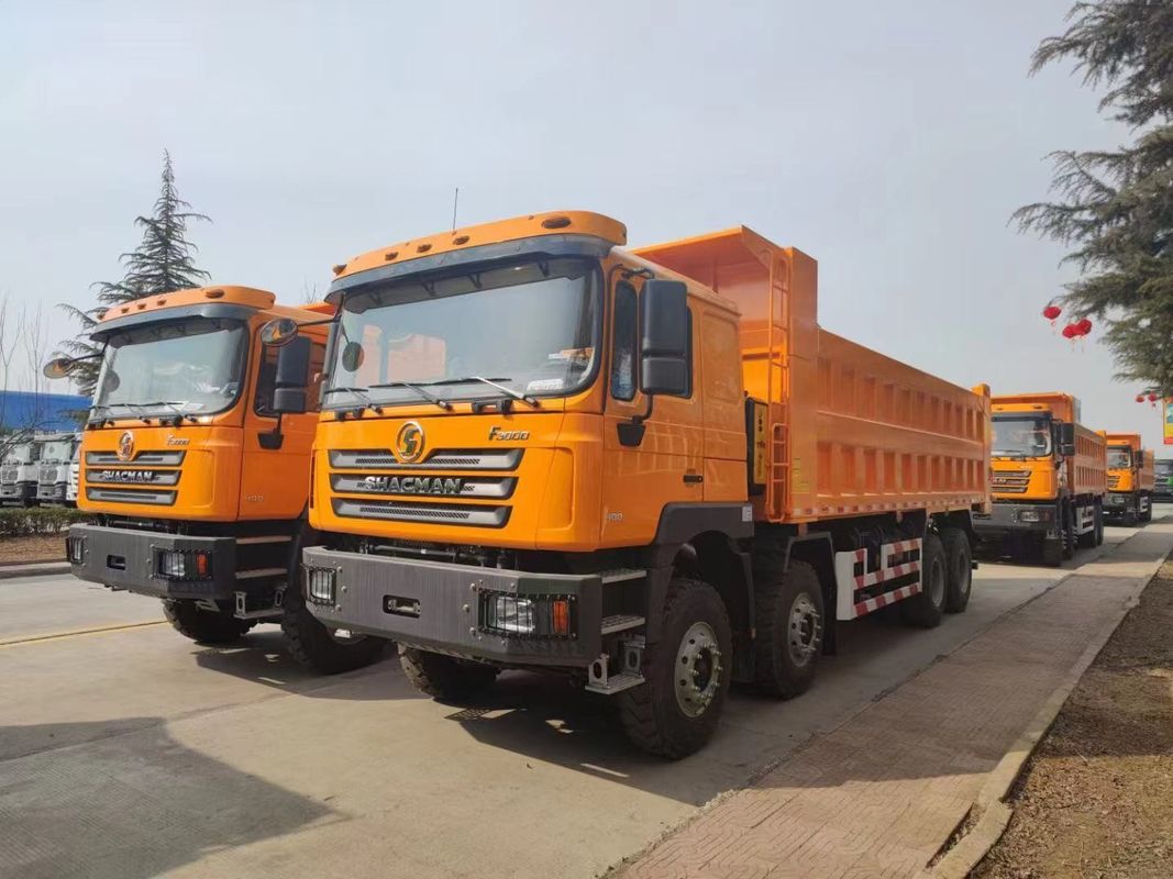 Max. Paardenkracht 400ps Shacman HOWO 380HP 8*4 Zware dumptruck tipper truck dumper