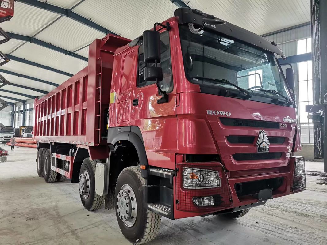 HW Gear Box SINO TRUCK HOWO 400HP 16 wielen 8x4 Zware LHD dump truck Tipper dumper