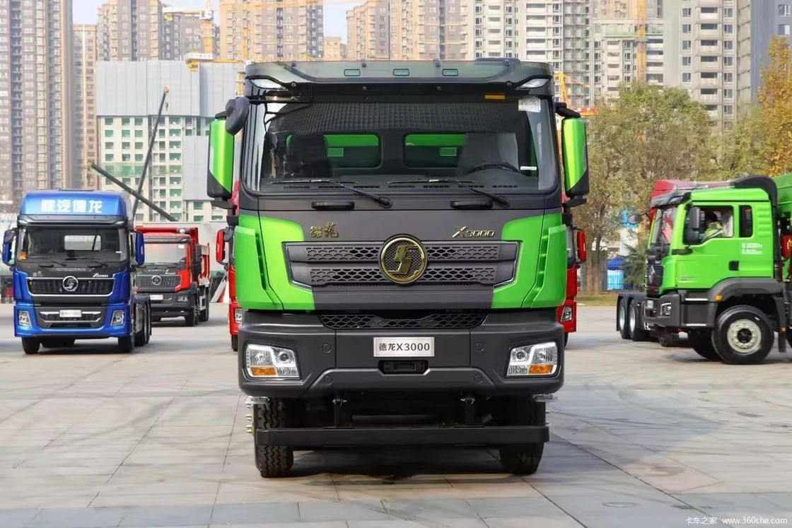 Shacman X3000 Tipper Truck 400hp 8*4 24 kubieke meter Dump Truck met multimedia systeem