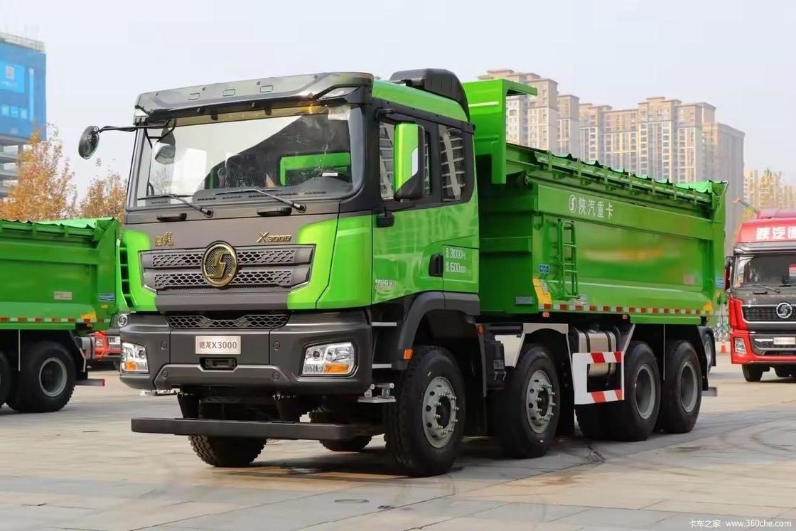 Shacman X3000 Tipper Truck 400hp 8*4 24 kubieke meter Dump Truck met multimedia systeem