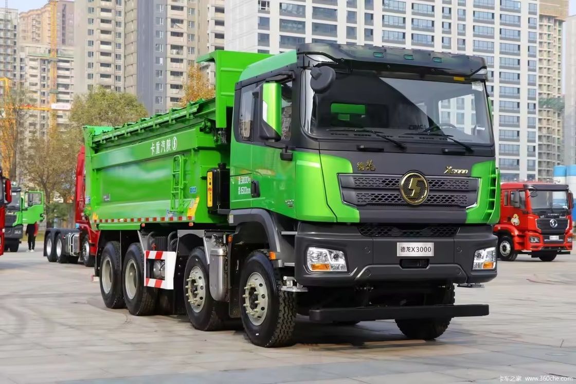 Shacman X3000 Tipper Truck 400hp 8*4 24 kubieke meter Dump Truck met multimedia systeem
