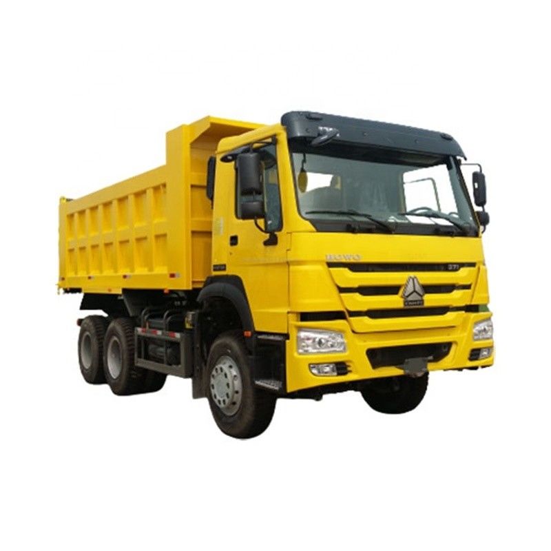 Volledig gerenoveerde 371HP 6X4 HOWO dumptruck met voorwaarts schakelen nummer 10 en motorcapaciteit 8L