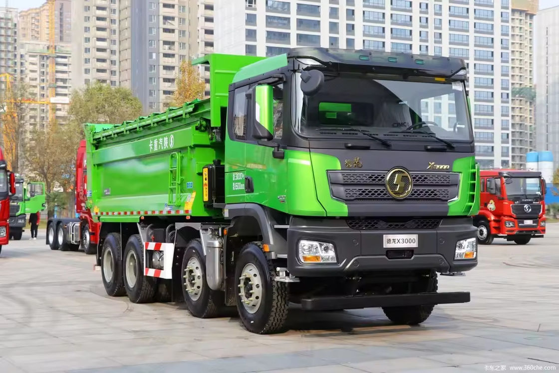 Trucks Sinotruk Shacman X3000 8x4 12 wiel 25 Cbm Dump Truck met Weichai motor